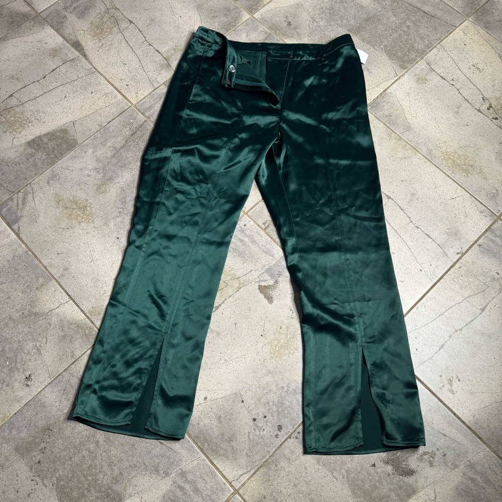 Monochrome Green Pants